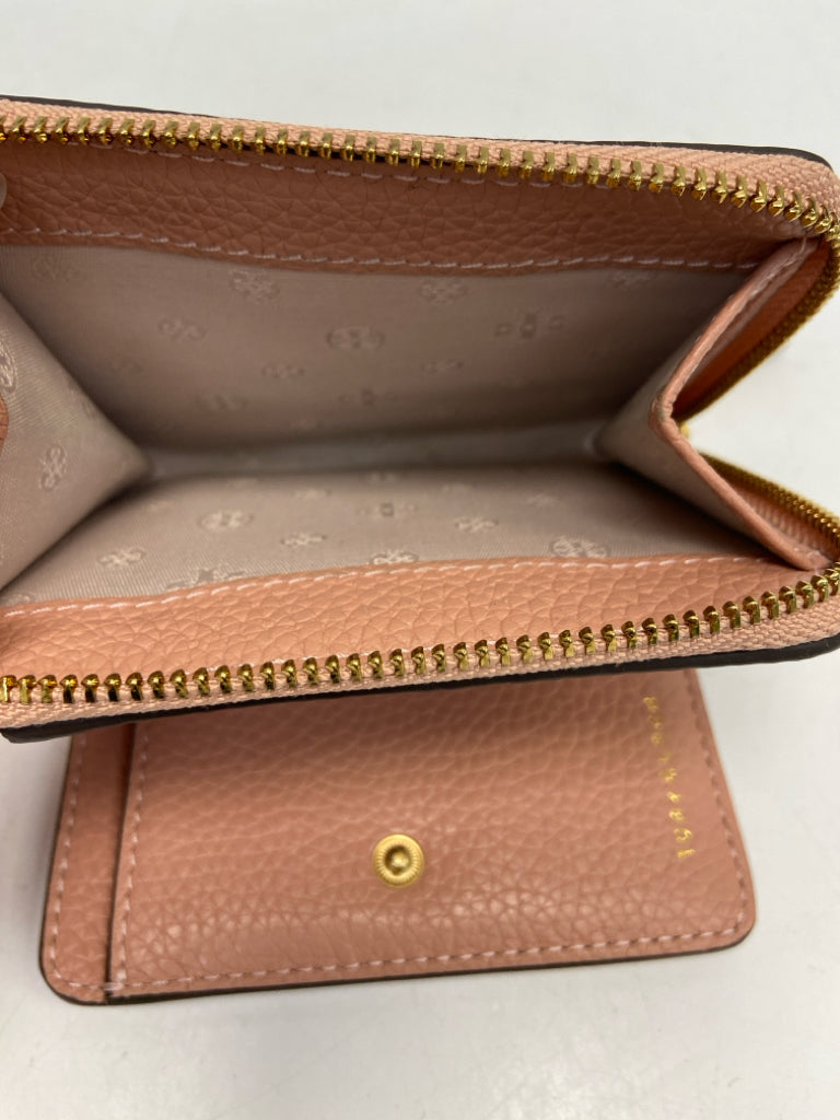 Tory Burch Blush Gold Logo Wallet