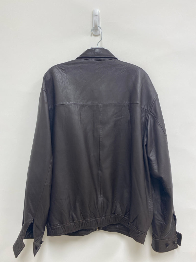 Ralph Lauren Size M Dark Brown Leather Men&