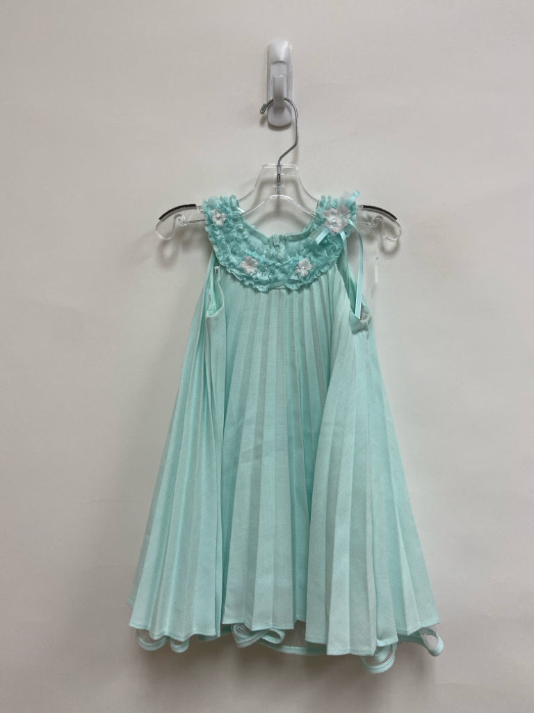 Bonnie Jean SIZE 2T Pale Aqua Sleeveless Girl&