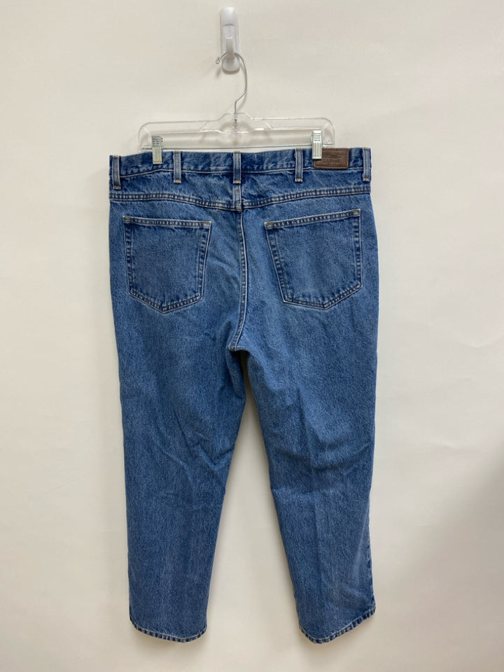 L L Bean Size 38 Faded Blue Men&