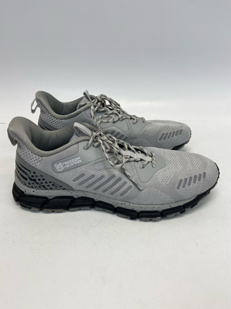 Freedom Industries Size 12 Gray Lace-Up Men&