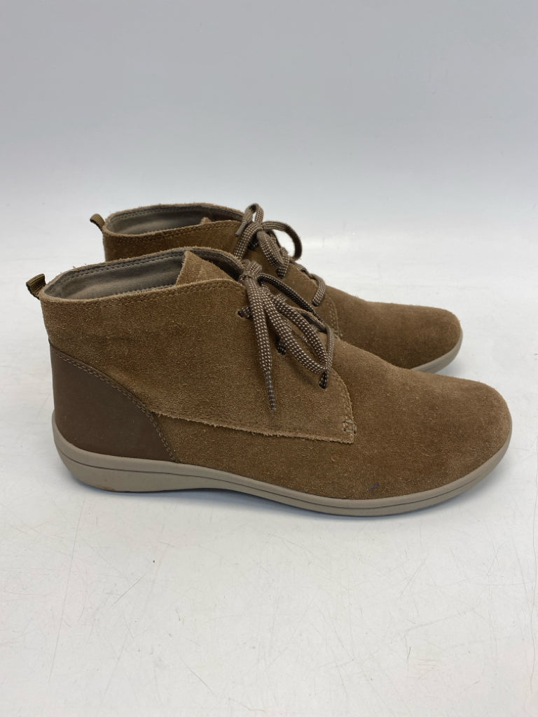 Easy Spirit US Shoe Size 9 Tan Lace-up Boots