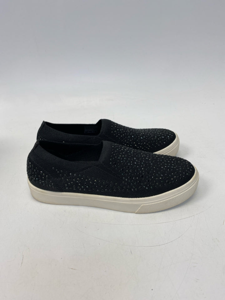 Skechers US Shoe Size 7.5 Black Rhinestone(s) Sneakers
