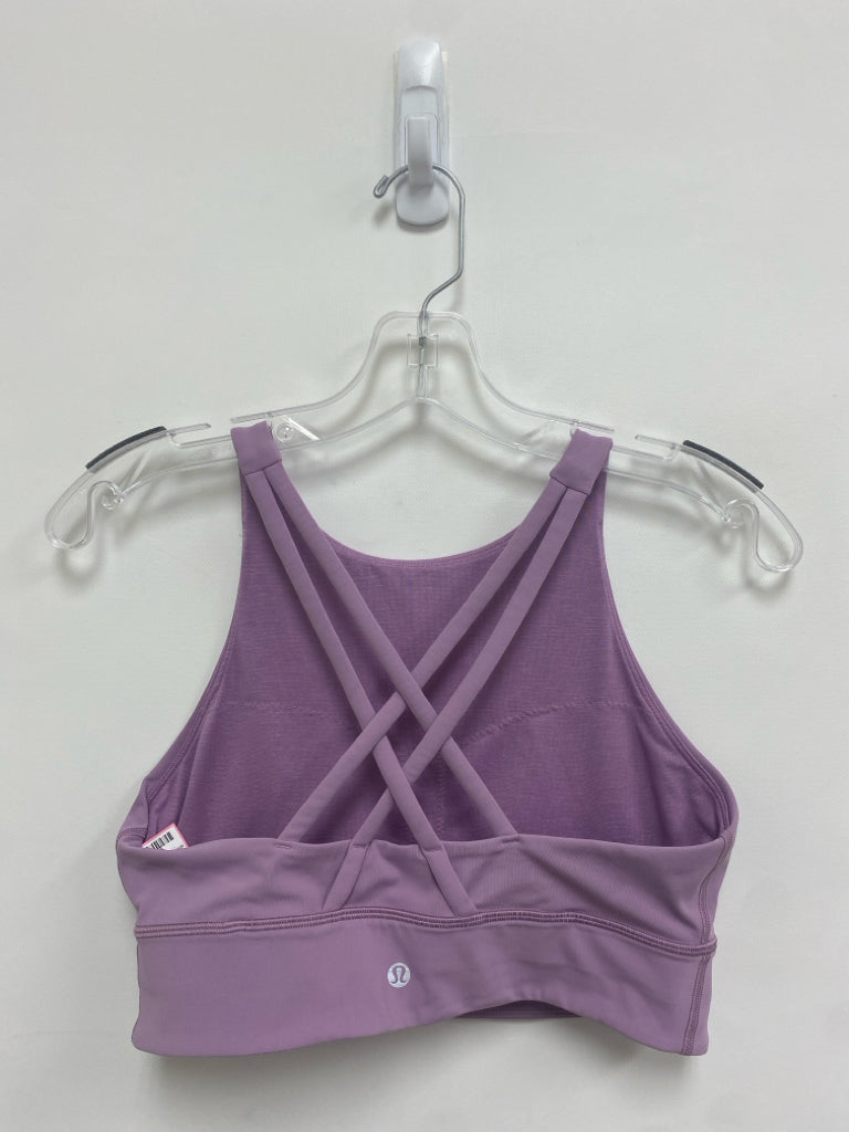 Lululemon Size 10 Lavender Athletic  Bra