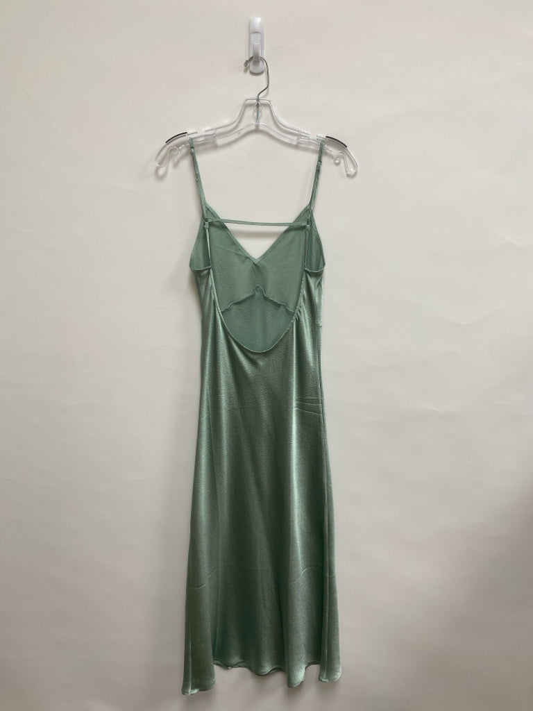 Free People Size L Seafoam Texture Maxi Ladies Dress