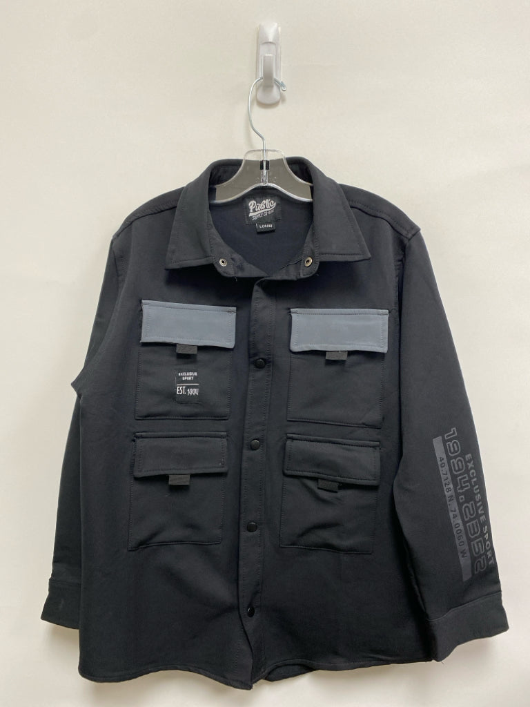 SIZE 14/16 Black Gray Boy&
