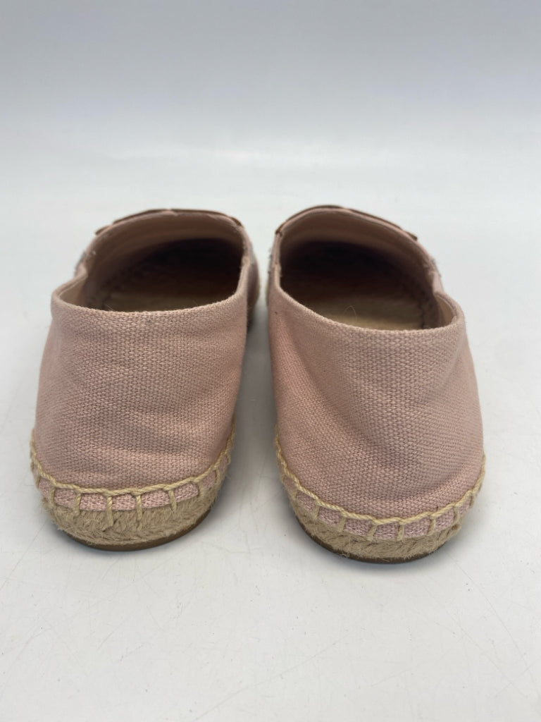 Tory Burch  Size 7 Pink Brown/White Flats