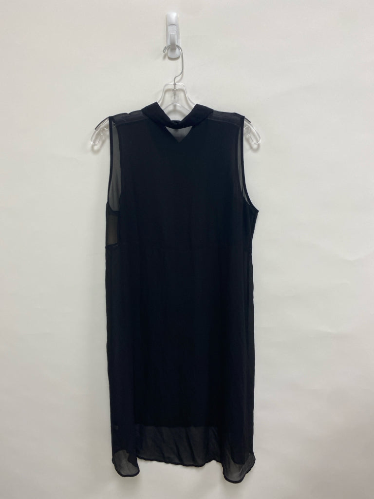Eileen Fisher Size LP Black Sleeveless Petite Top