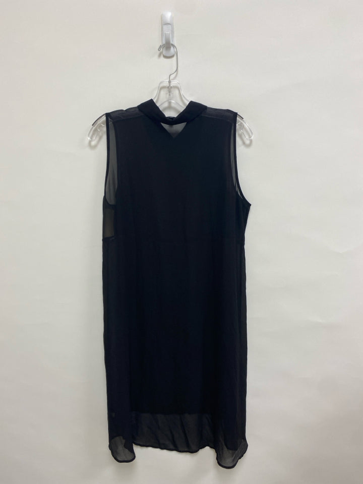 Eileen Fisher Size LP Black Sleeveless Petite Top