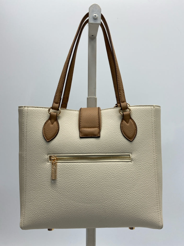 Anne Klein Beige Brown Handbag