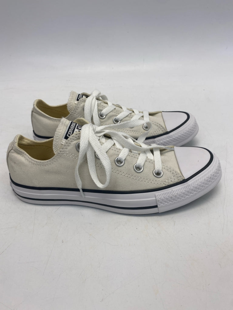 NWOT Converse  Size 6 Cream Lace-up Sneakers