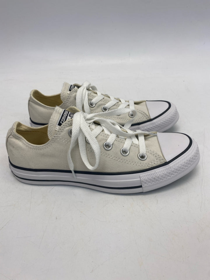 NWOT Converse  Size 6 Cream Lace-up Sneakers