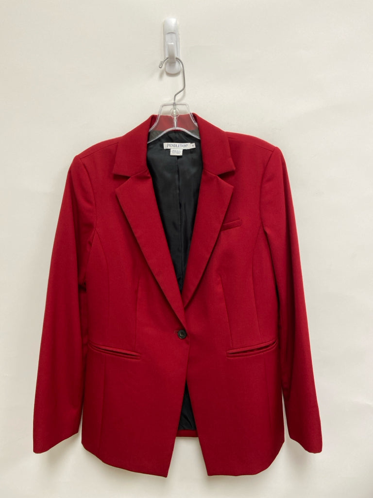 Pendleton Size 8 Red Ladies Jacket