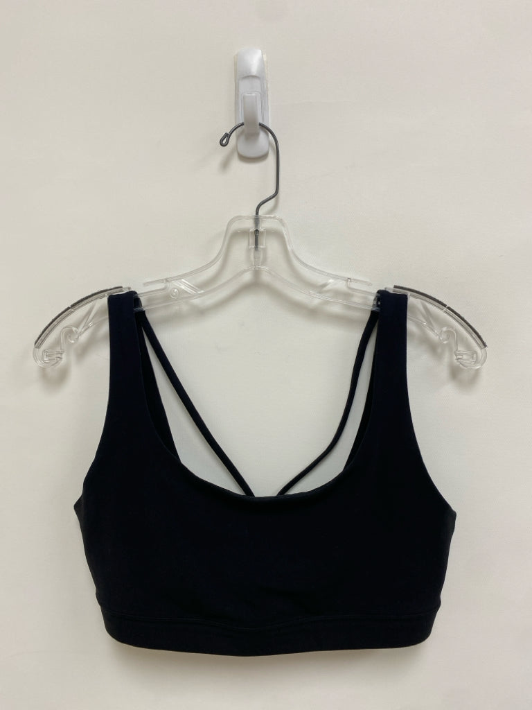 Athleta Size M Black Athletic  Bra