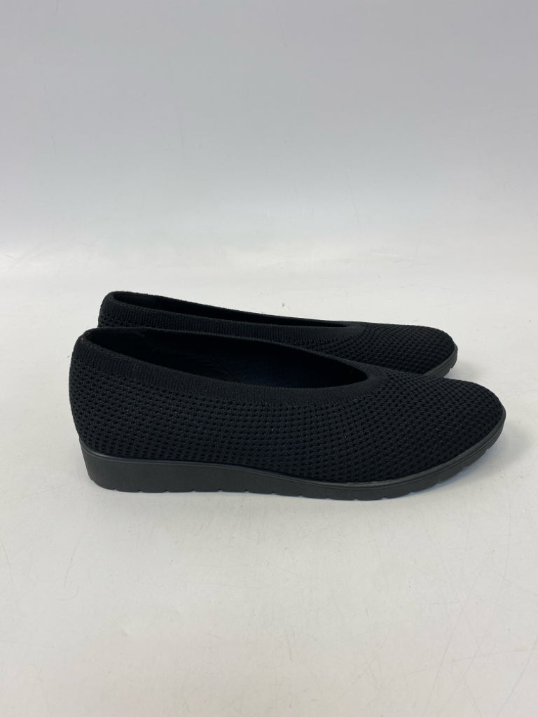 Eileen Fisher US Shoe Size 8 Black Knit Flats