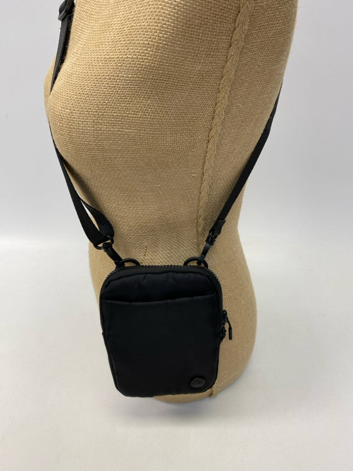 Black Nylon Crossbody