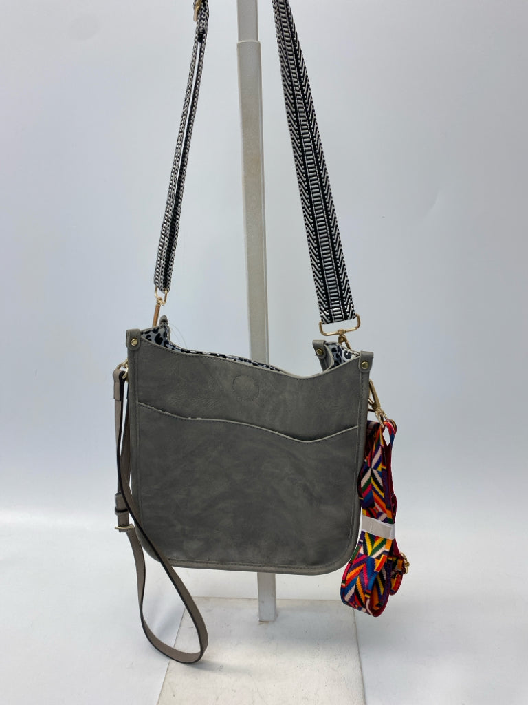 NWT Gray Crossbody