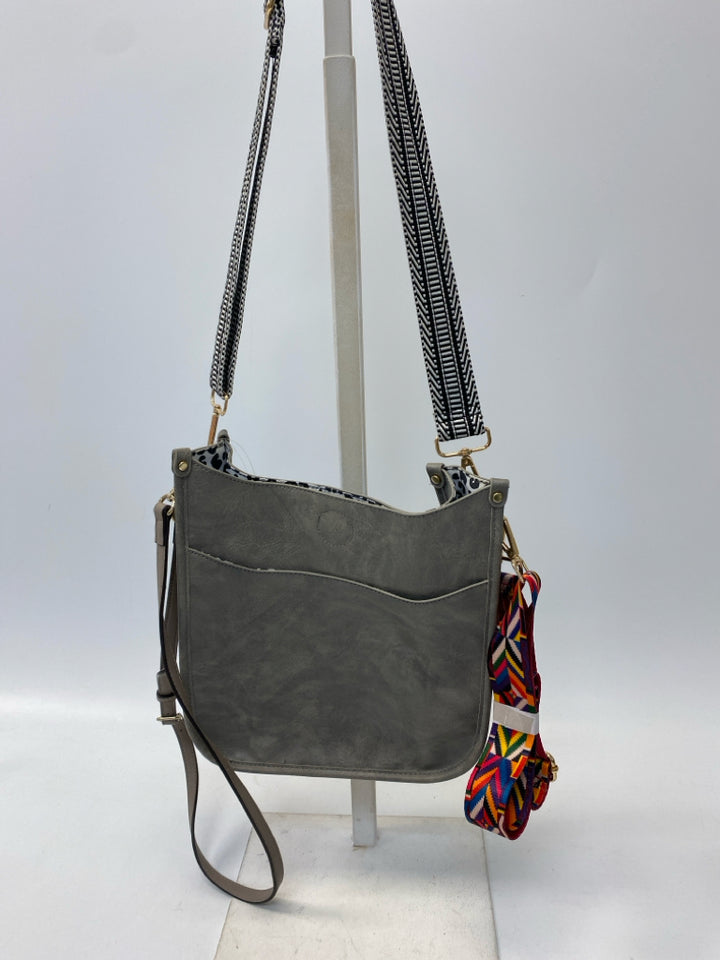 NWT Gray Crossbody