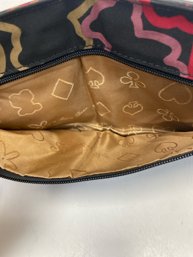 Black Multi-Color Belt Bag