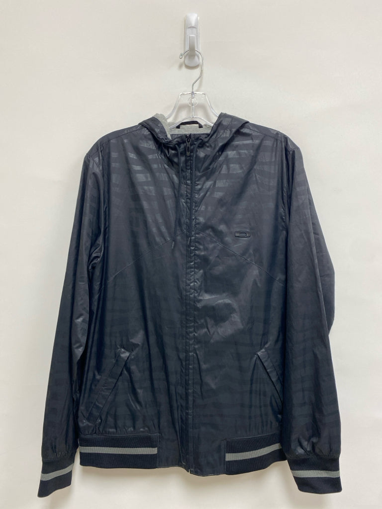 Oakley Size S Black Hooded Zip Down Ladies Jacket