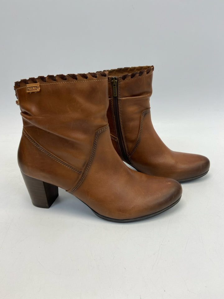 Pikolinos  Size 41 Brown Side Zipper Boots
