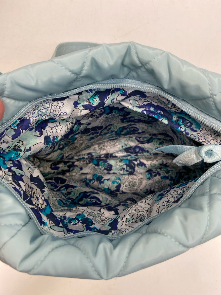 Vera Bradley Aqua Puffer Nylon Crossbody