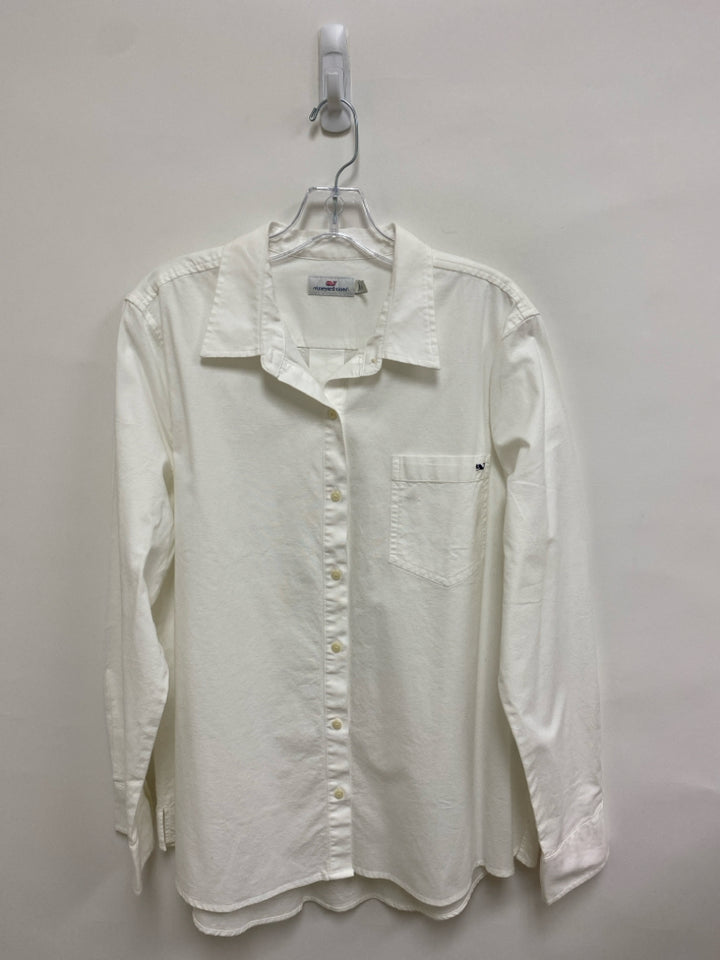 Vineyard Vines  SIZE  16 White Button Up Plus Size Top