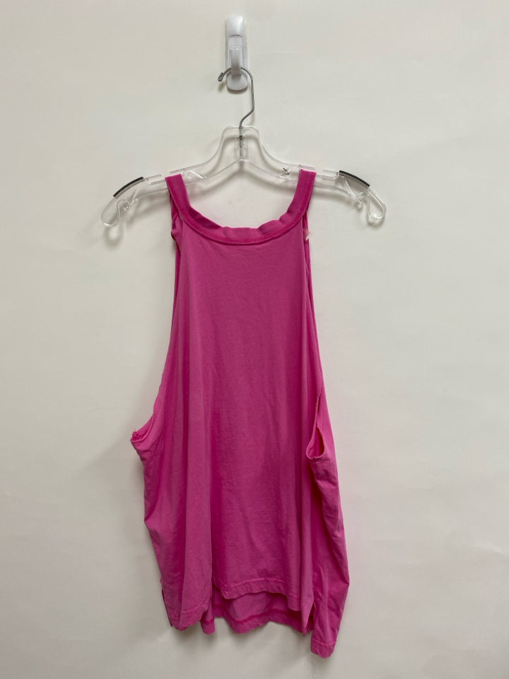 Free People Size S Pink Tank Ladies Top