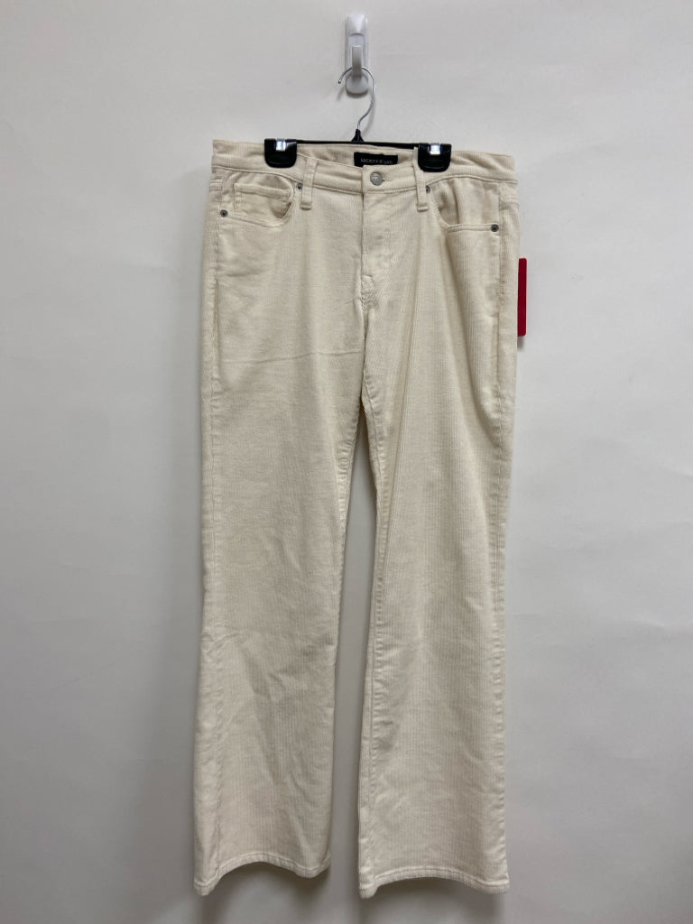 NWT Lucky Brand Size 8 Cream Corduroy Ladies Pants