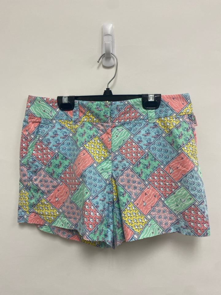 Vineyard Vines Size 4 Pastels Sea Creatures Ladies Shorts