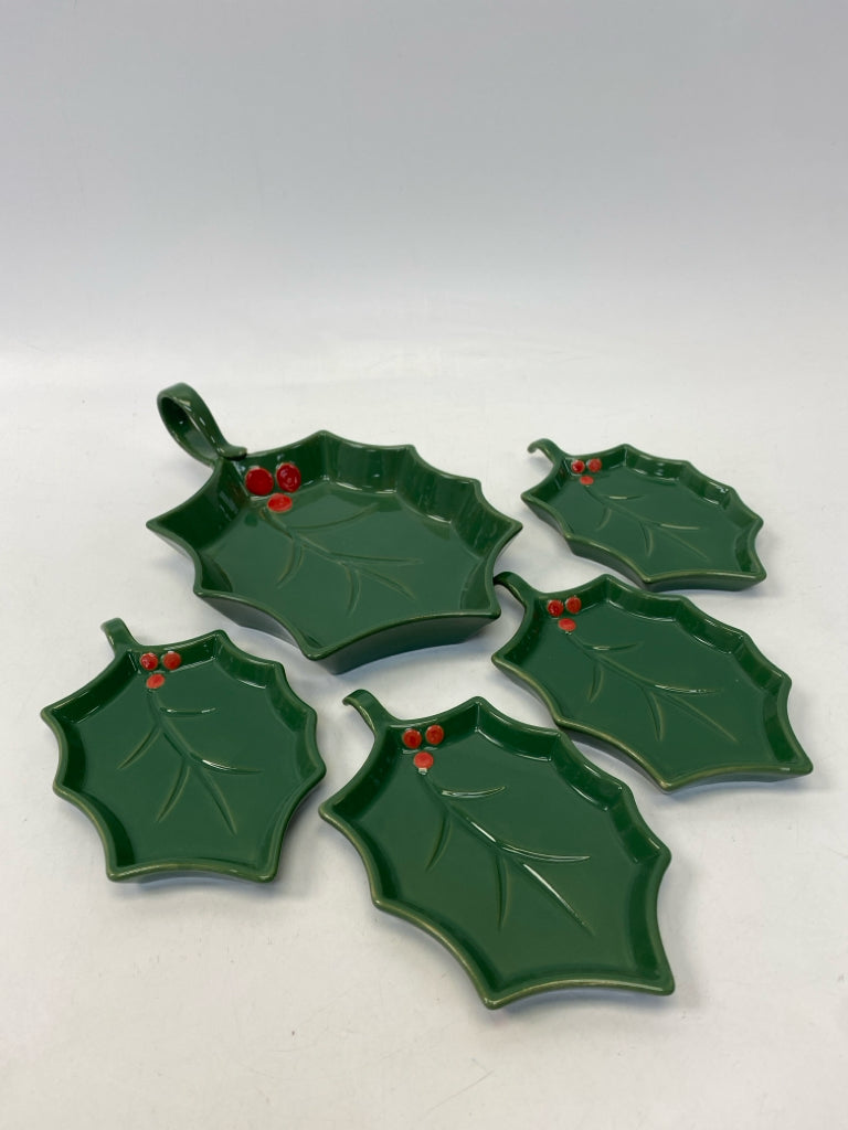 Temp-tations Green Red Holly Berries Christmas