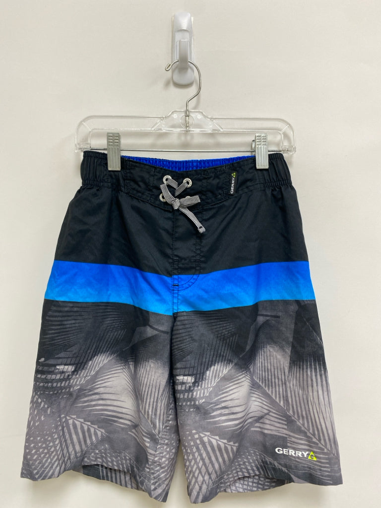Gerry SIZE 7/8 Black Blue/Gray Stripe Boy&