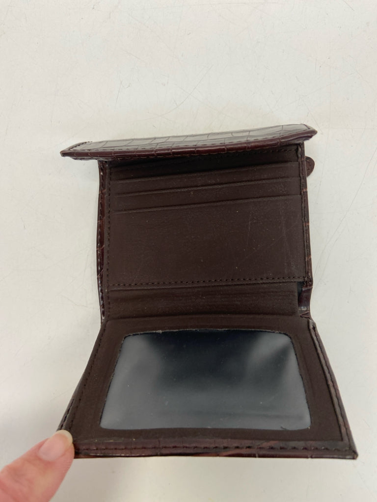 Cordovan Embossed Wallet