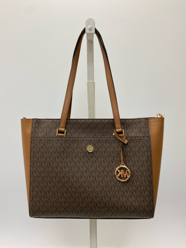 NWT Michael Kors Dark Brown Signature Tote Bag