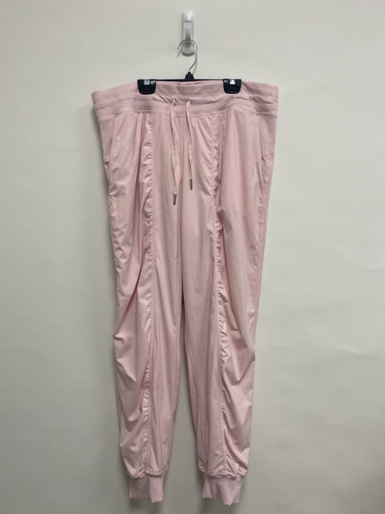 Lululemon Size L Pale Pink Joggers Athletic Pants