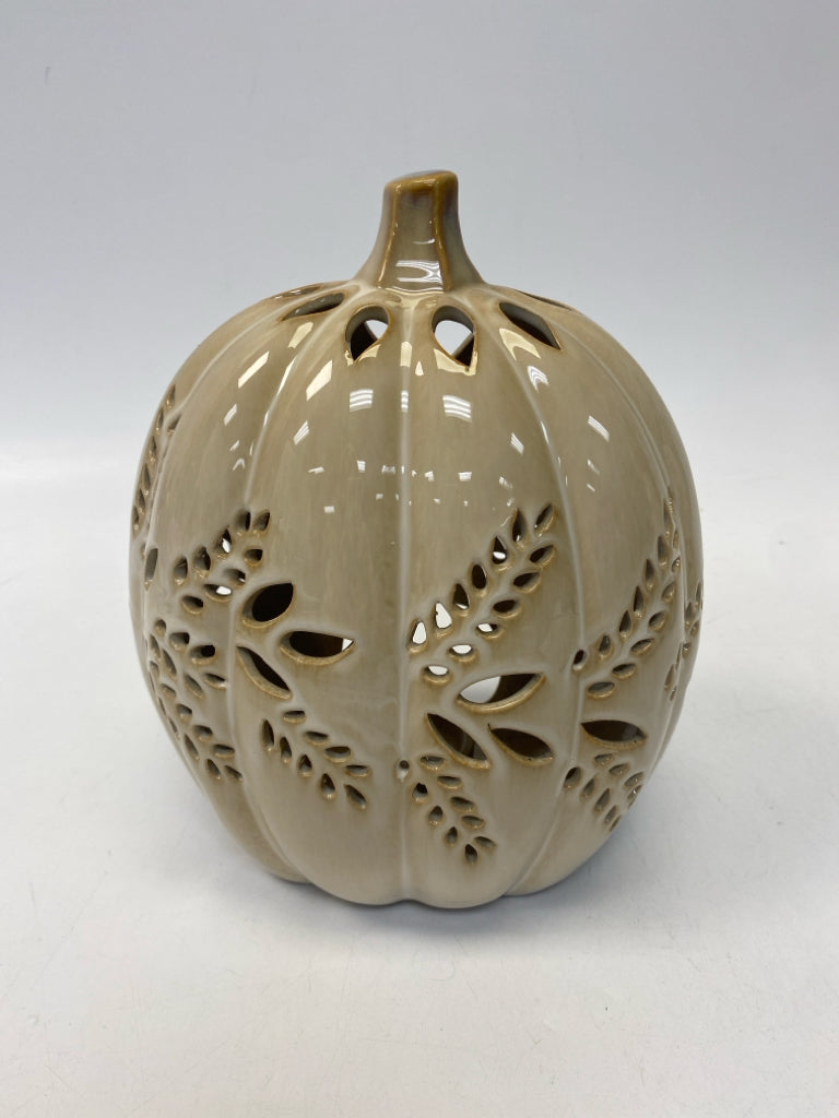 Tan Brown Ceramic Fall