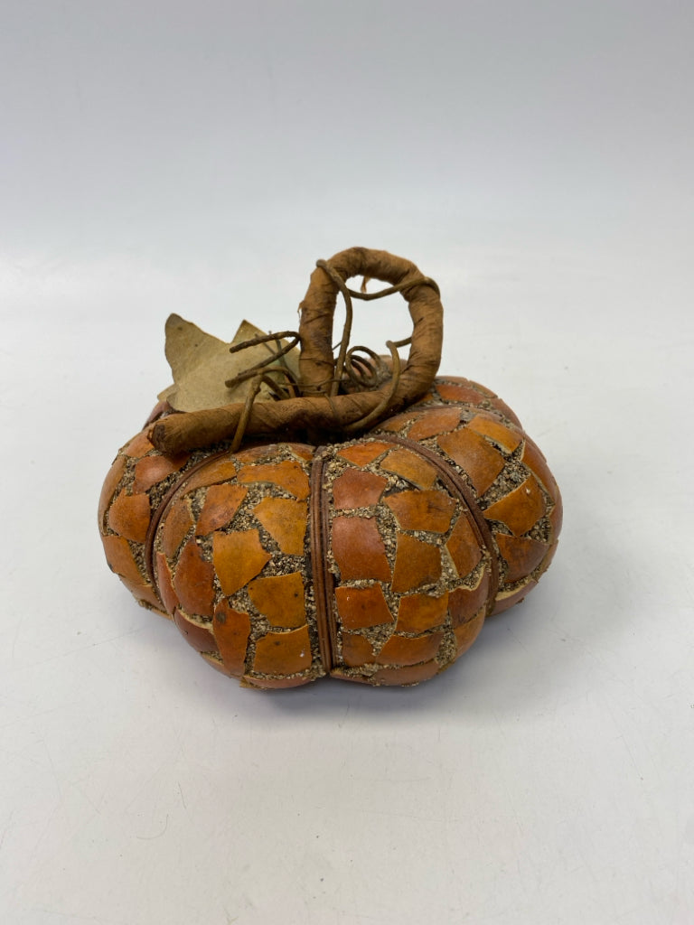Orange Brown Mosaic Fall