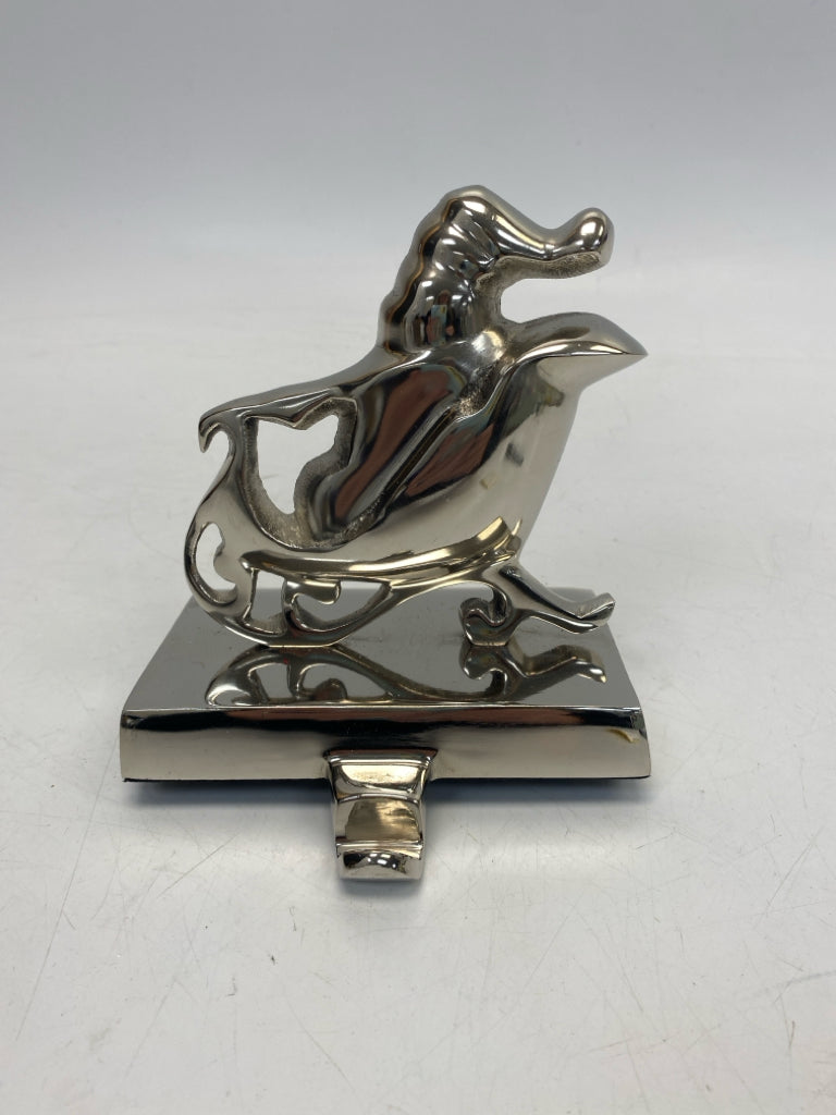 Silver Deer Metal Christmas