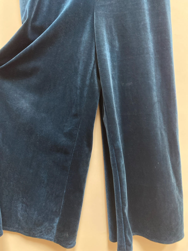 Greylin Size L Dark Blue Short Sleeve Ladies Jumpsuit