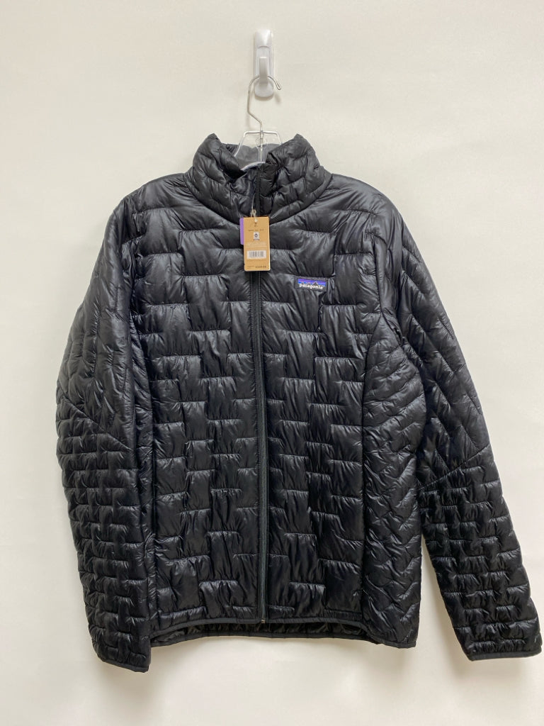 NWT Patagonia Size XL Black Zip Down Ladies Jacket