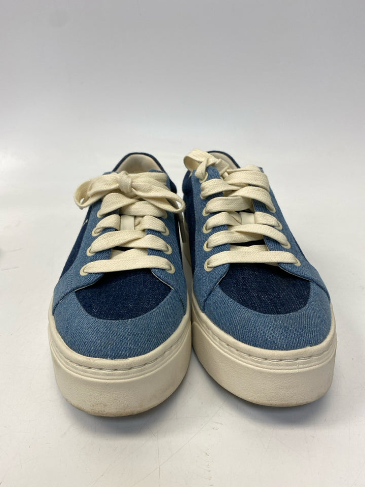 Cole Haan  Size 7.5 Denim Lace-up Fabric Sneakers