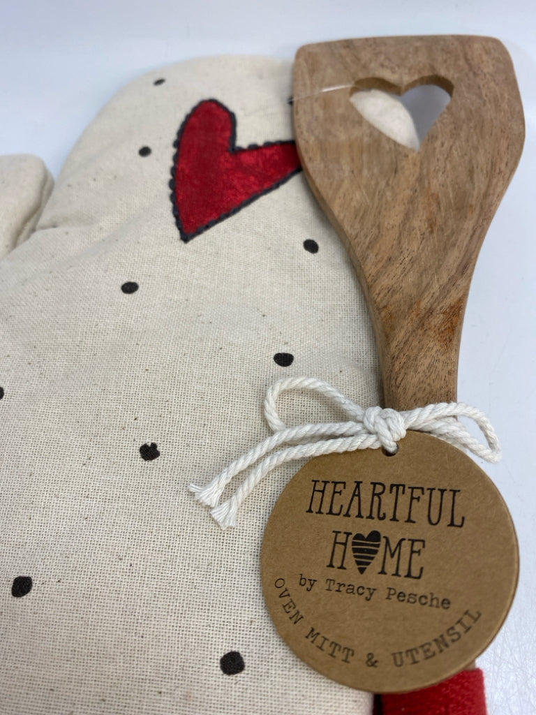 Cream Black Striped Valentine&