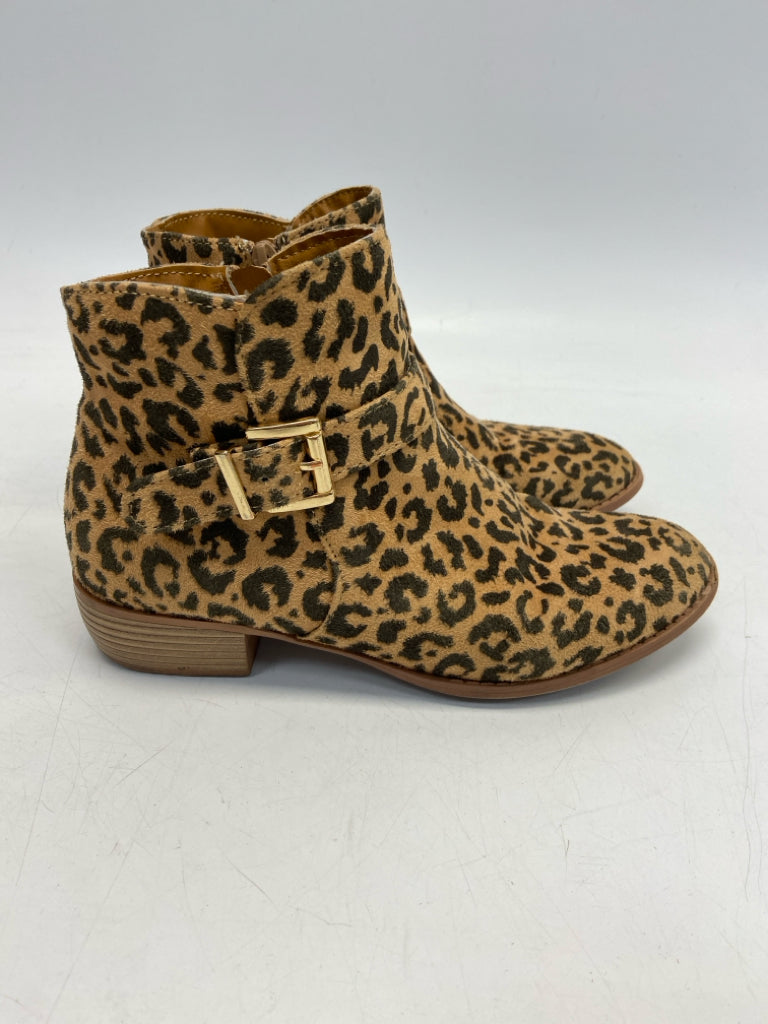 SIZE 4 Brown/Black Animal Print Girl&
