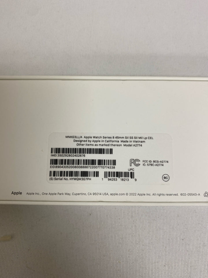 NEW/BOX Apple Silver Color Black Stainless Misc. Electronic