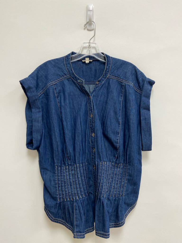 Pilcro  SIZE  1X Denim Sleeveless Plus Size Top