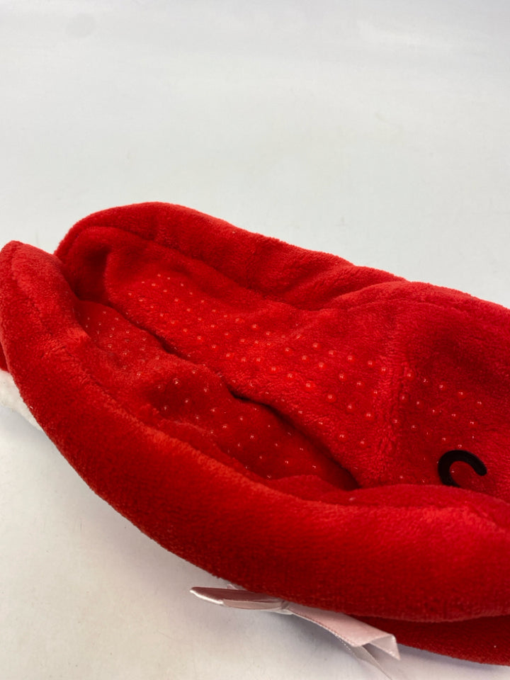 NWT US Size M Red Slippers
