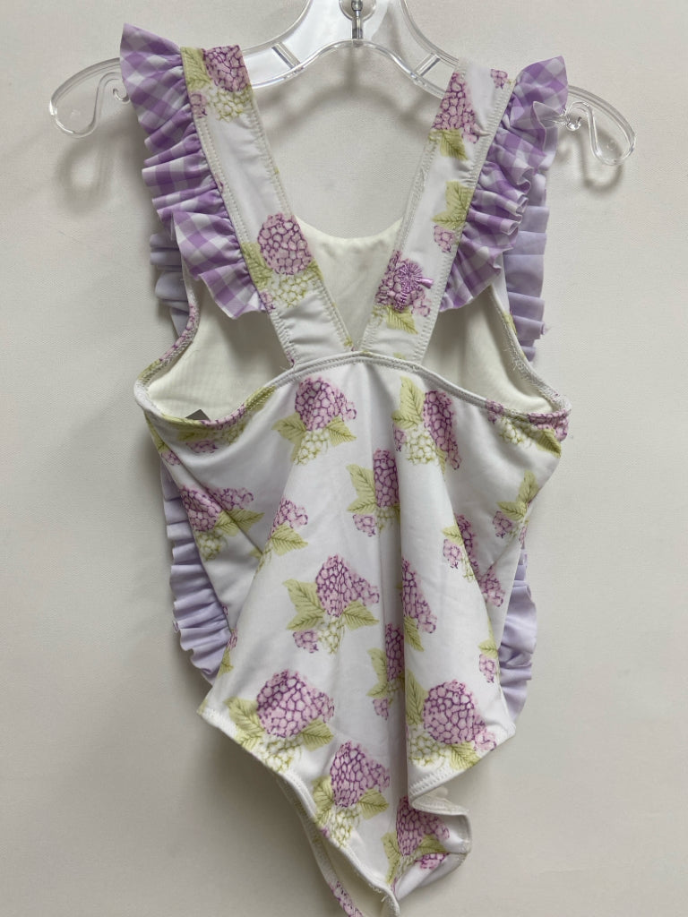 SIZE 4T White Lavender/Green Girl&