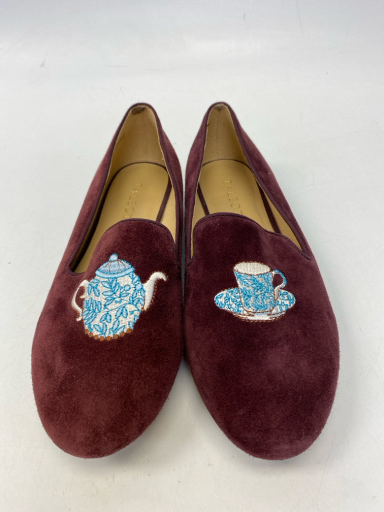 Talbots US Shoe Size 7.5 Burgundy Flats
