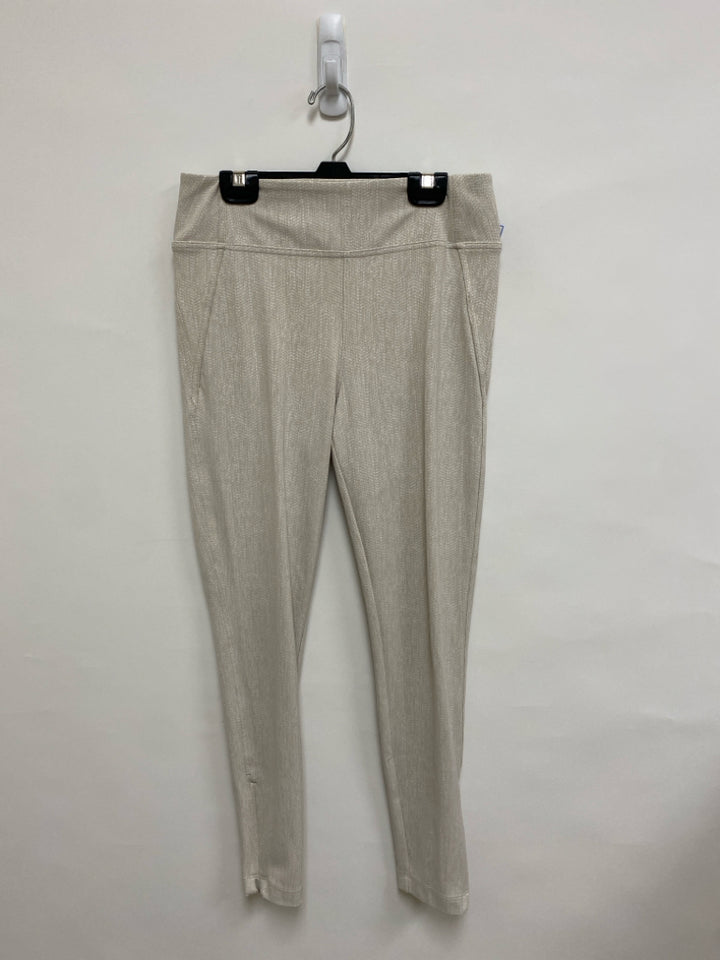 Athleta Size S Beige White Athletic Leggings