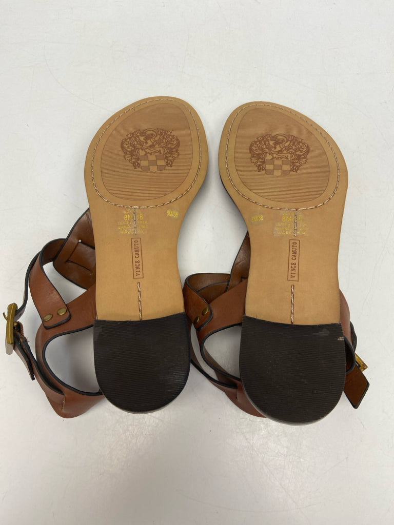 NWOT VINCE CAMUTO  Size 8 Brown Sandals